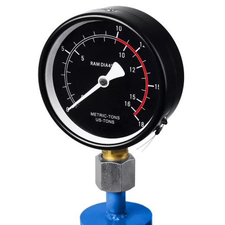 ЗУБР ПГН-10, 10 т, гидравлический пресс с гидронасосом и манометром, Профессионал (43072-10) купить в Уфе