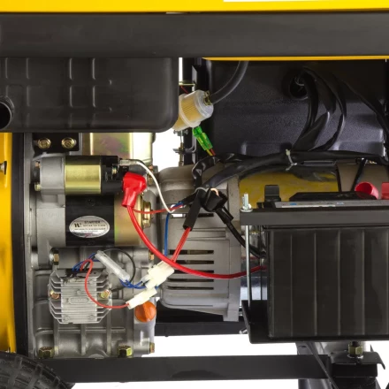 Генератор дизельный DENZEL DD6300Е электростартер 94657 купить в Уфе