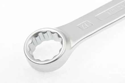 Ключ комбинированный 17 мм CrV холодный штамп GROSS 15136 купить в Уфе