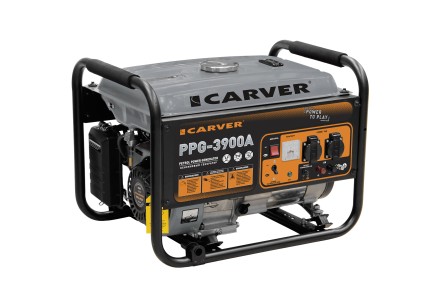 Бензогенератор CARVER PPG-3900А купить в Уфе