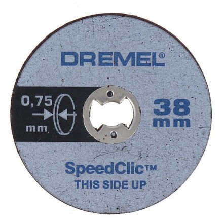 Диски отрезные по пластмассе SC409 5 шт 38х0,75 мм Dremel купить в Уфе