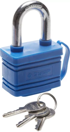 Замок ЗУБР &quot;ЭКСПЕРТ&quot; навесной всепогодный, 50мм 37211-50_z01 купить в Уфе