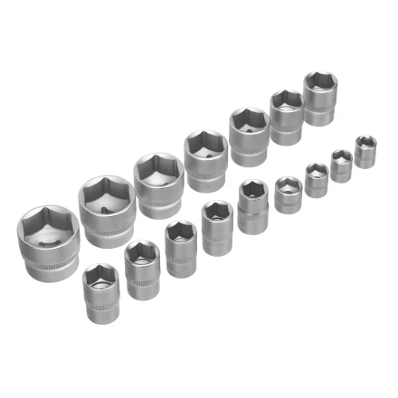 Набор инструментов Сибртех 13391, 1/2&quot;, 1/4&quot;, пластиковый кейс, 82 предмета купить в Уфе