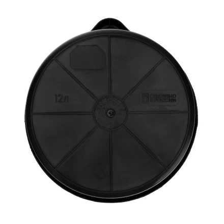 Ведро строительное пластмассовое, 12 л, высокопрочное с носиком Сибртех 81478 купить в Уфе