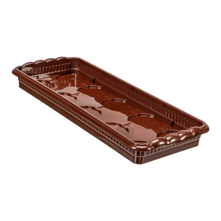 Набор для рассады Palisad 643449, поддон 380х155х40 мм, 10 горшочков по 250 мл с выдвижным дном купить в Уфе