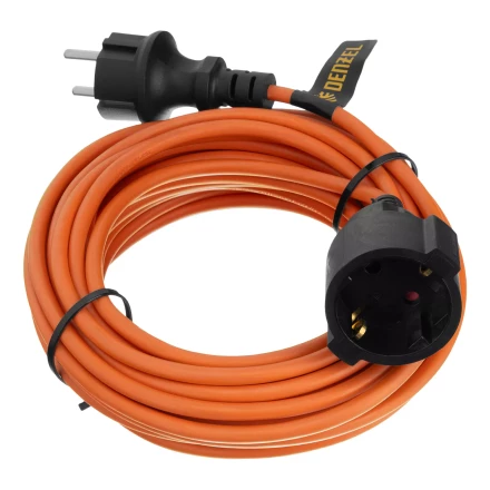 Удлинитель-шнур силовой Denzel Garden Series, ПВС, 10м, 1 розетка, 3 x 1 мм, 3 м, 37405 купить в Уфе