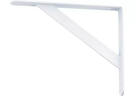 Кронштейн усиленный 400х280х30х4 мм белый СИБРТЕХ 94047 купить в Уфе