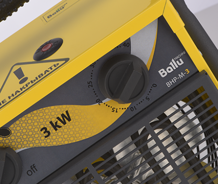Тепловая пушка электрическая BALLU BHP-M-36 купить в Уфе
