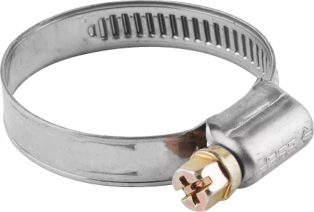 Хомуты ЗУБР &quot;ЭКСПЕРТ&quot;, нерж. сталь, накатная лента 9 мм, 35-50 мм, 5 шт 3787-35-50 купить в Уфе