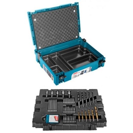 Набор бит и сверл 56 шт в кейсе Makita B-53768 купить в Уфе