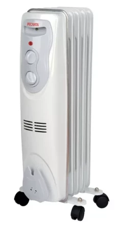 Маслянный радиатор обогреватель электрический Ресанта ОМ-5Н купить в Уфе
