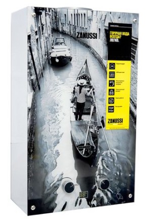 Колонка газовая Zanussi GWH 10 Fonte Glass Venezia купить в Уфе