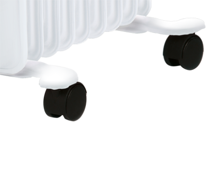Маслянный радиатор обогреватель электрический BALLU Classic BOH/CL-05WRN 1000 купить в Уфе