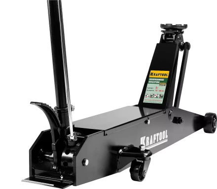 Домкрат гидравлический подкатной &quot;High-Lift&quot;, удлиненный, 5т, 150-560мм, KRAFTOOL 43455-5 43455-5 купить в Уфе