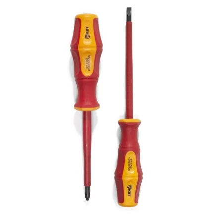 Диэлектрическая отвертка ПРОФИ Pozidriv PZ1x100 КВТ купить в Уфе