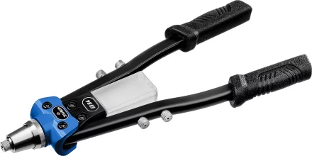 ЗУБР 2.4 - 6.4 мм, 390 мм, усиленный двуручный заклепочник, Профессионал (311971) купить в Уфе