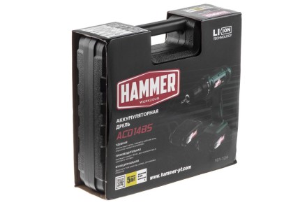 Дрель аккумуляторная HAMMER ACD14BS купить в Уфе