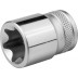 Торцовая головка KRAFTOOL &quot;INDUSTRIE QUALITAT&quot;, Cr-V, внешний TORX, хромосатинированная, 1/2&quot;, Е 20 27810-20_z01 купить в Уфе