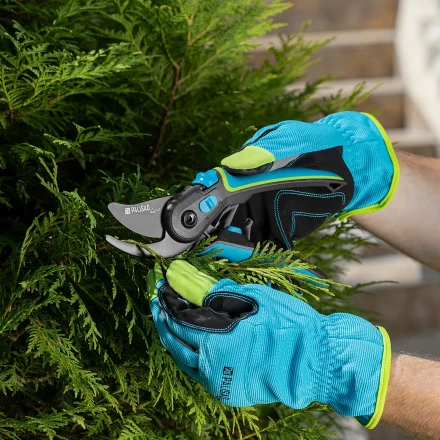 Секатор с наковальней Palisad, 205 мм, регулировка захвата, алюминиевые рукоятки, Luxe 60475 купить в Уфе