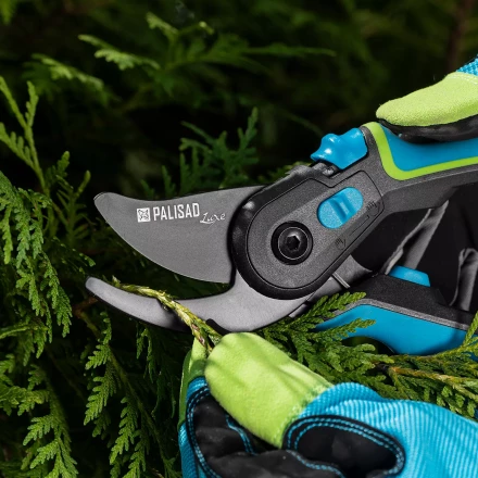 Секатор с наковальней Palisad, 205 мм, регулировка захвата, алюминиевые рукоятки, Luxe 60475 купить в Уфе