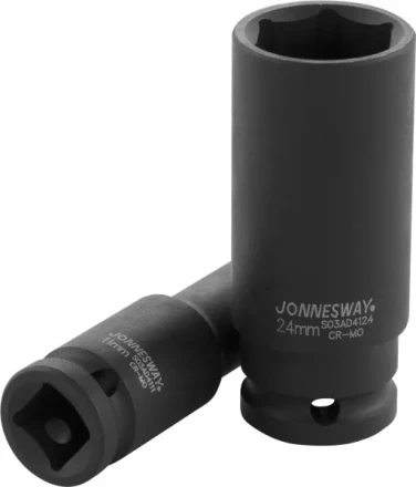 Головка ударная шестигранная 1/2&quot; М21  удлиненная S03АD4121 Jonnesway 47198 купить в Уфе