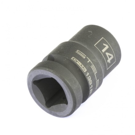 Головка ударная шестигранная 14 мм 1/2&quot; CrMo  Stels 13918 купить в Уфе