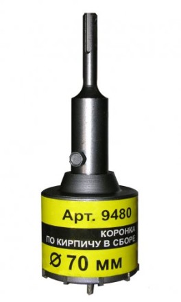Коронка SDS+ 70х50 ТС д/кирп в сборе Энкор 9480 купить в Уфе