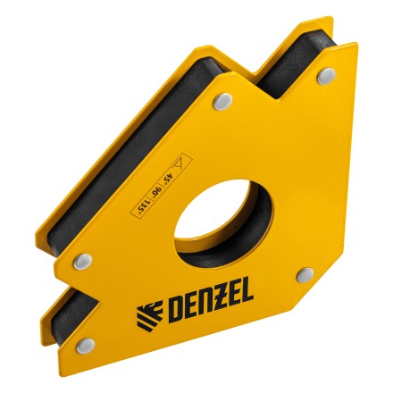 Фиксатор магнитный для сварочных работ усилие 75 LB Denzel 97560 купить в Уфе