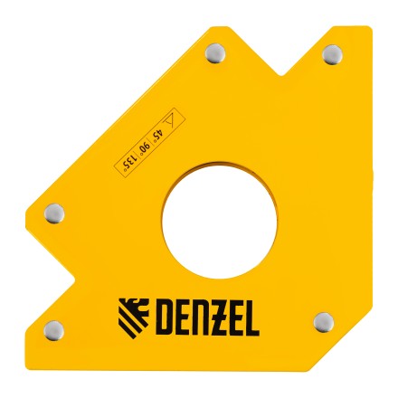 Фиксатор магнитный для сварочных работ усилие 75 LB Denzel 97560 купить в Уфе