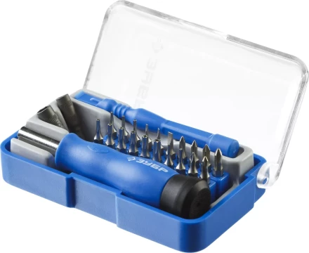 Набор ЗУБР &quot;ПРОФЕССИОНАЛ&quot;: Отвертки  для точных работ, 24предм 25648-H24 купить в Уфе