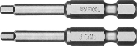 Биты KRAFTOOL X-Drive HEX Оберон 26127-3-50-2 купить в Уфе