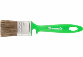 Кисть флейцевая &quot;РАБОТЫ ПО ДЕРЕВУ&quot;  35*10 мм  MATRIX Color Line 83372 купить в Уфе