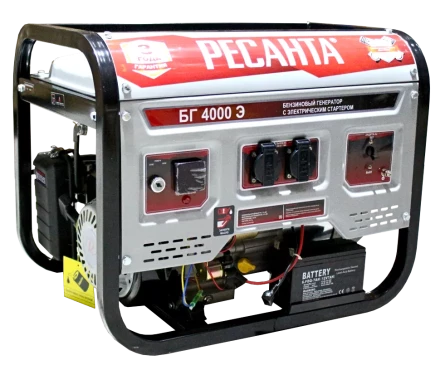 Бензогенератор  Ресанта БГ 4000 Э купить в Уфе