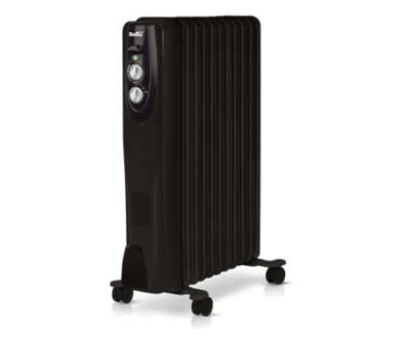 Маслянный радиатор обогреватель электрический BALLU Classic black BOH/CL-11BRN 2200 купить в Уфе