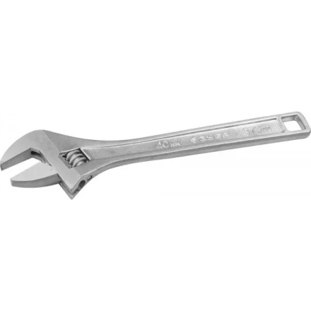 Ключ разводной ЗУБР, Ni-Cr, длина 375мм, зев 40мм 27253-37 купить в Уфе