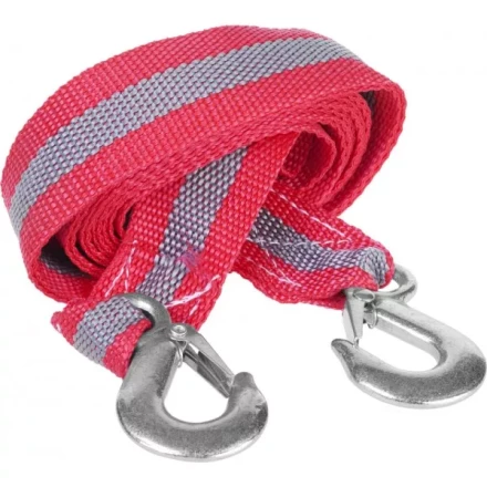 Трос буксировочный ЗУБР &quot;МАСТЕР&quot;, 2 крюка, сумка, 4м, 3,5т 61210-3.5 купить в Уфе