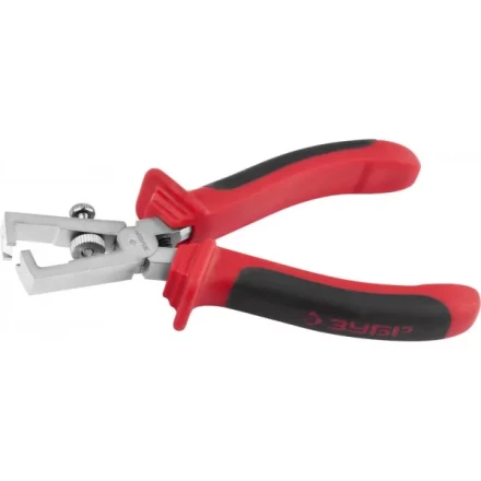 Плоскогубцы ЗУБР "МАСТЕР" для зачистки проводов, хромированные, d до 5мм, площадь поперечного сечения кабеля до 10мм2, 180мм 22025-9-18 купить в Уфе