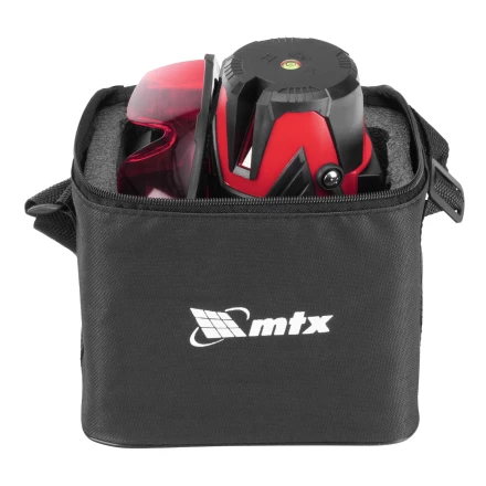 Лазерный уровень MXL RED, 30 м, красный луч, акк. Li 2400 mAh, сумка, резьба 5/8&quot; // MTX 35012 купить в Уфе