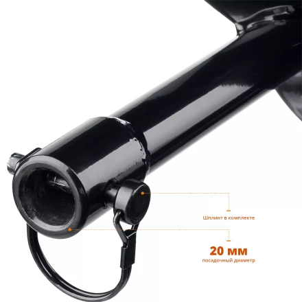 ЗУБР d 60 мм, грунт, шнек для мотобуров (7051-6) купить в Уфе