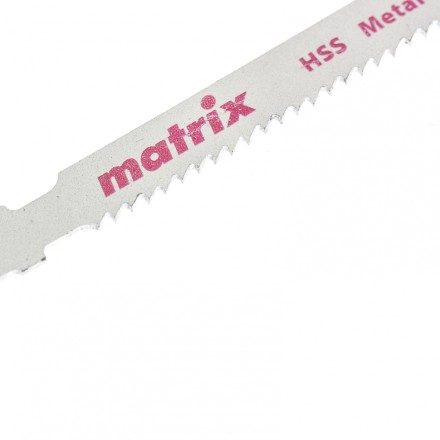 Полотна для электролобзика по металлу 3 штук T118B 50x2мм HSS MATRIX 78229 купить в Уфе