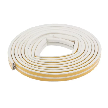 Уплотнитель 6 м профиль "D" белый СИБРТЕХ 93935 купить в Уфе