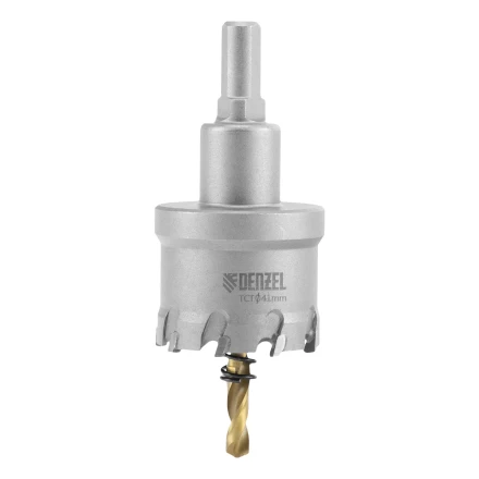 Коронка по металлу твердосплавная, 41 мм Denzel 724013 купить в Уфе