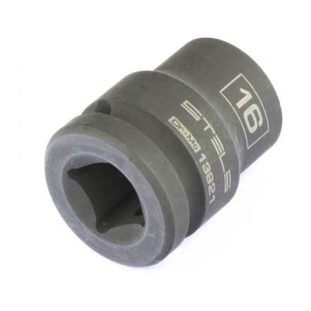 Головка ударная шестигранная 16 мм 1/2&quot; CrMo  Stels 13921 купить в Уфе