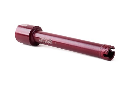 Сегментная алмазная коронка MESSER REDLINE по граниту диаметр 18 мм длина 100 мм купить в Уфе