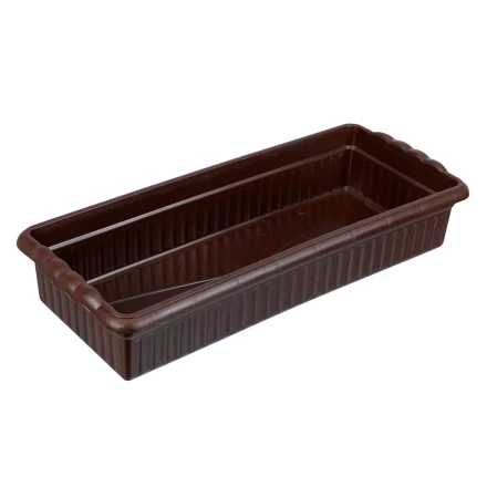 Набор для рассады Palisad 643451, поддон 444х185х82 мм, 10 горшочков по 460 мл. с выдвижным дном купить в Уфе