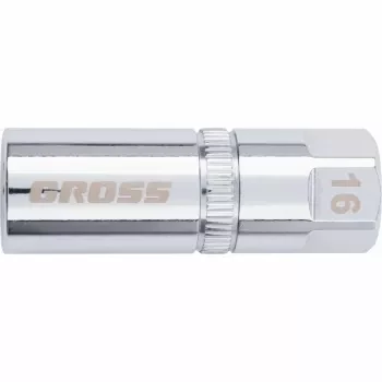 Головка торцевая свечная, магнитная,12-гранная, 16 мм, под квадрат 1/2&quot; GROSS 13188 купить в Уфе