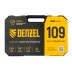 Набор инструментов Denzel 15814, 1/2&quot;, 1/4&quot;, CrV, S2, пластиковый кейс, 109 предметов купить в Уфе