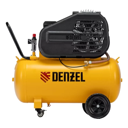 Компрессор воздушный рем. привод Denzel BCI 2200/100, 2,2 кВт, 100 литров, 420 л/мин купить в Уфе