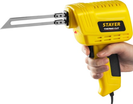 Набор &quot;Thermo cut&quot; для терморезки пенопласта, пластика, STAYER 45255-H2, 150 Вт, 2 ножа 45255-H2 купить в Уфе