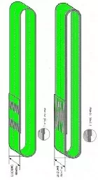 Строп текстильный кольцевой СТК 1 т L=4.5 м SF6 30 мм купить в Уфе